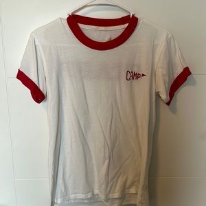 CAMP Collection Red Rimmed STAFF Tee